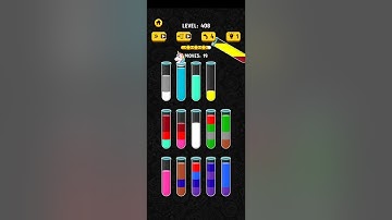 Map 408 Solution||Color Water Sort 3D!