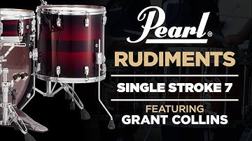 Pearl Drum Rudiments - Single Stroke 7