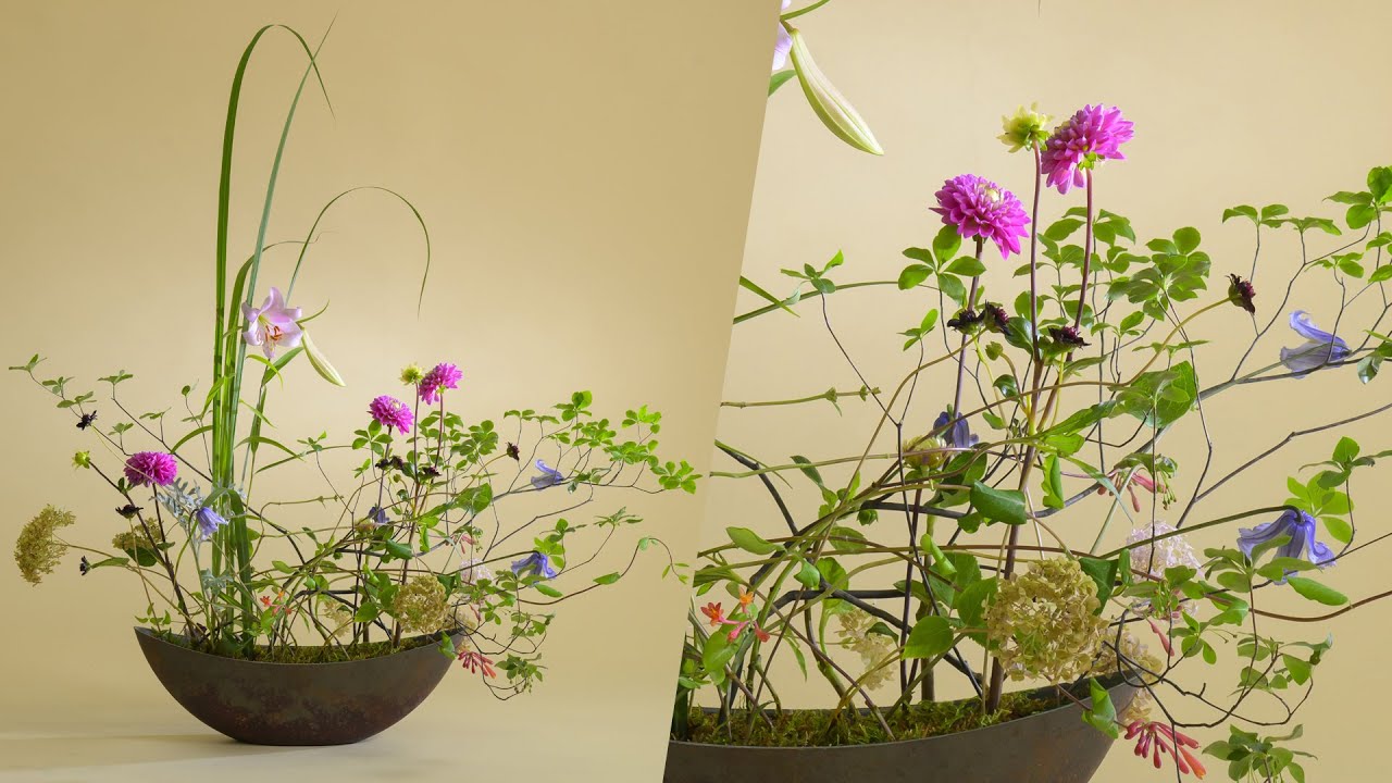 【交差を応用したアレンジメント】Stand Out　―花をより美しく魅せるvol.9