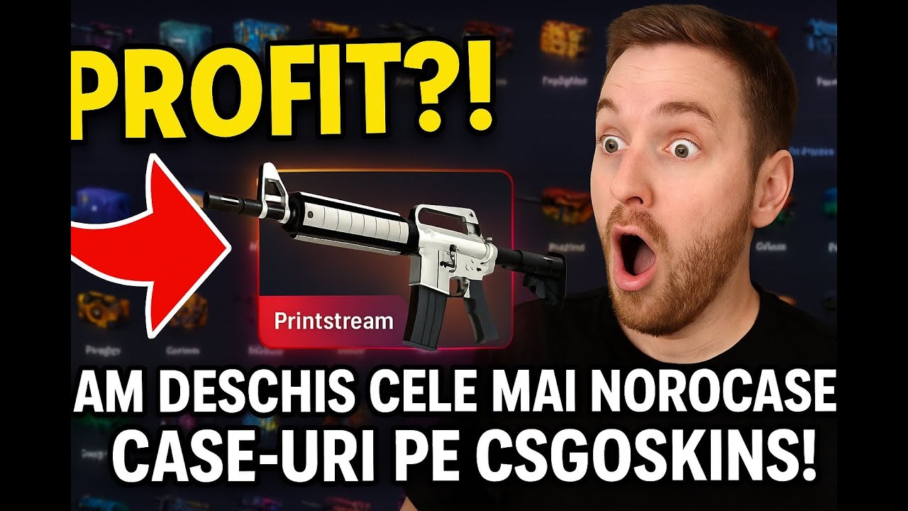💥 Am Deschis CELE MAI NOROCOASE CASE-URI pe CSGOSkins! 🔥 [Profit MASIV sau RIP?]