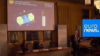The winner of the 2019 Nobel Prize in chemistry is announced