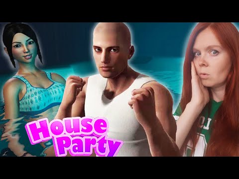 ОТМУДОХАЛИ ГОЛЫШОМ  / House Party первый взгляд / House Party прохождение на русском