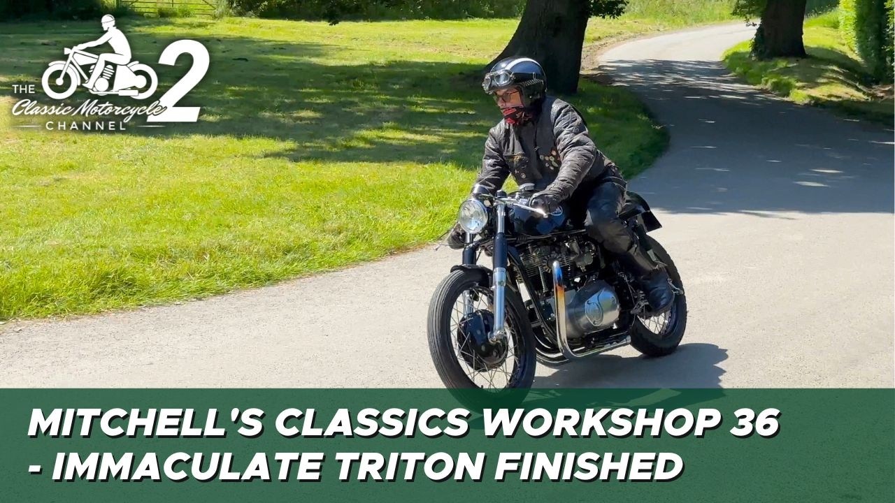 Basic Motorbike Workshop Vlog 36 – 1970 Triton 750 cafe racer – pt 2/2