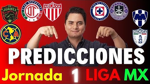 🚨Mis PREDICCIONES Jornada 1 Liga MX🚨 APERTURA 2025 Fútbol Mexicano 🇲🇽⚽️ Apuestas y Pronósticos