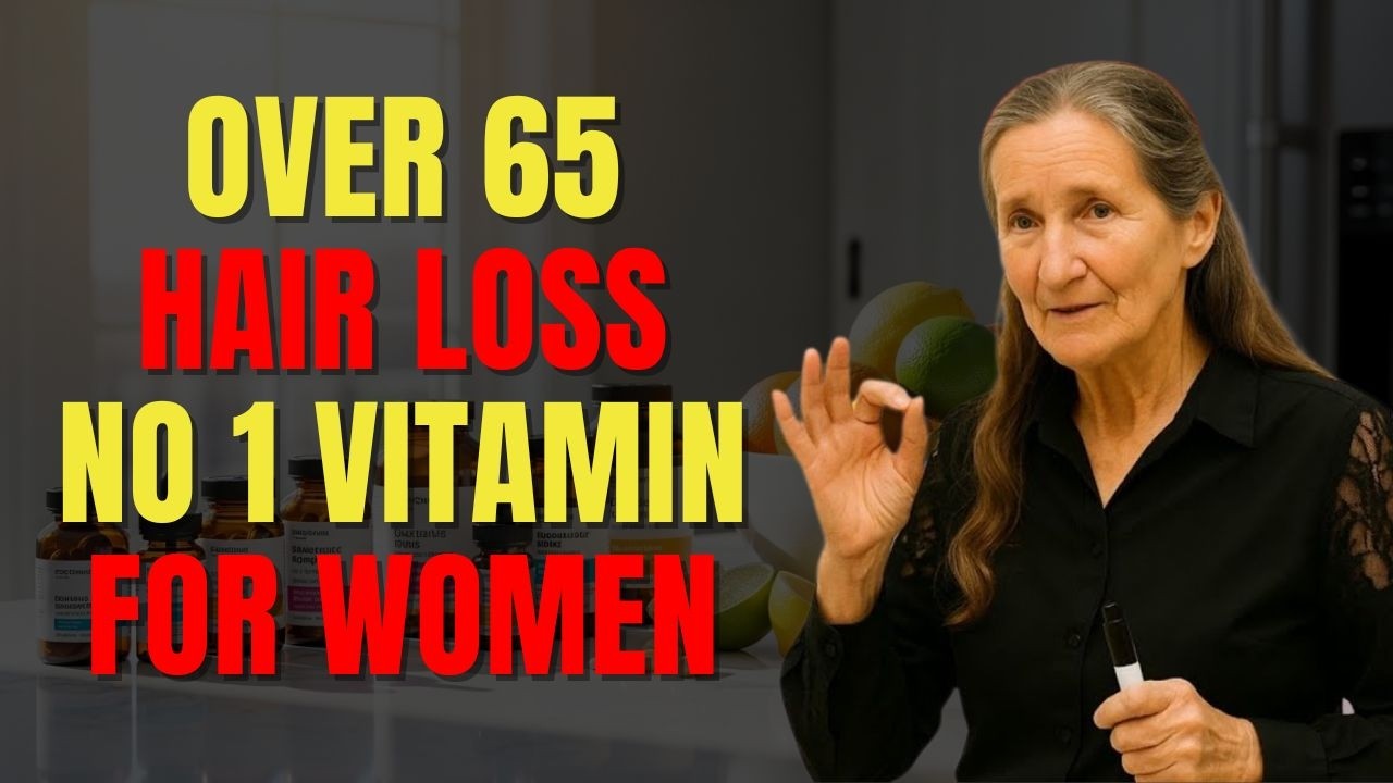Over 70? The NO 1 Vitamin That May Help Slow Hair Loss in Women | Senior Health