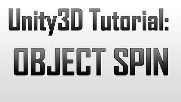 [Unity 4] Making an object spin (JavaScript)