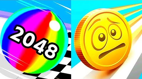Ball Run 2048 Vs Coin Rush Android,iOS Mobile Gameplay Walkthrough 27881