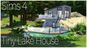 Tiny Lake House - Sims 4 Speed Build