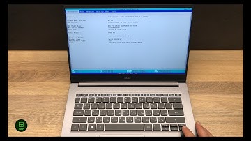 Acer Swift 3 SF314 laptop How to enter BIOS Setup & Boot Menu