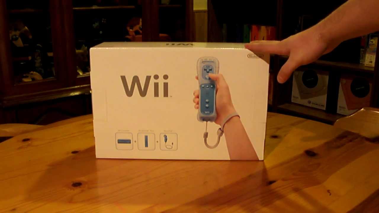 Blue Nintendo Wii Unboxing Walmart Limited Edition (Ep. 58 Unboxing #21) -  YouTube
