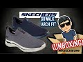 Unboxing Skechers Men Go Walk Arch Fit Performance Shoes-216118-BBK