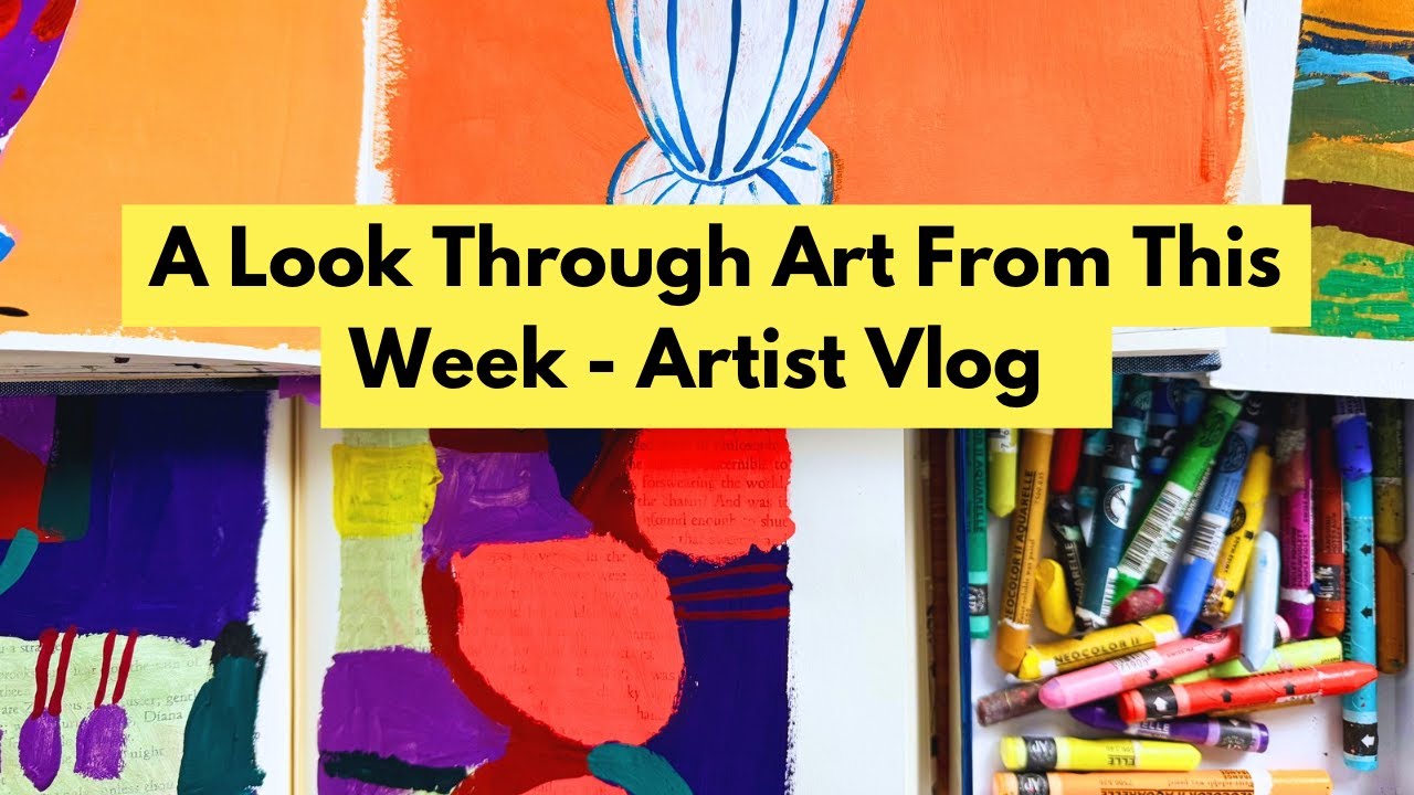 Art From This Week - Artist Vlog - YouTube