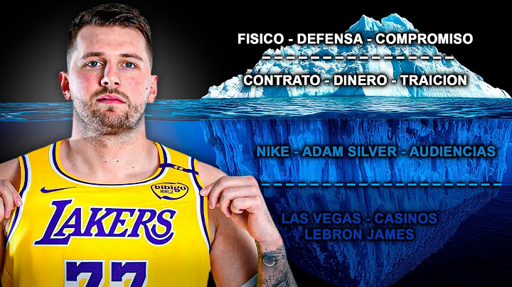 El ICEBERG DEFINITIVO del CASO Luka Doncic a LAKERS