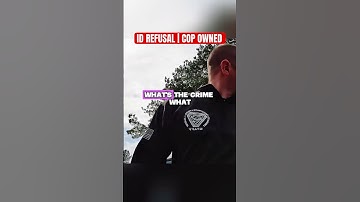 ID refusal Power Hungry Cop Owned!