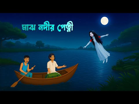 ম ঝ নদ র প ত ন Majh Nodir Petni Ghost Stories Bhuter Golpo Story Bird Cartoon 