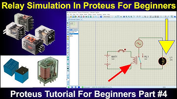 Relay in Proteus | How to use Relay in proteus | Relay । Proteus Tutorial For Beginners Part #4 💻