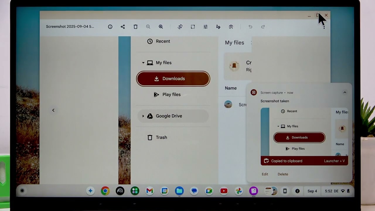 ASUS Chromebook C434T – How to Take a Screenshot