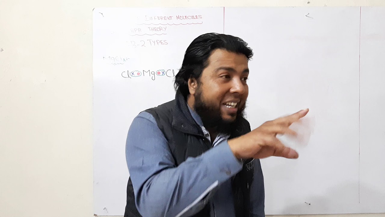 Structure of molecules of AB2 type