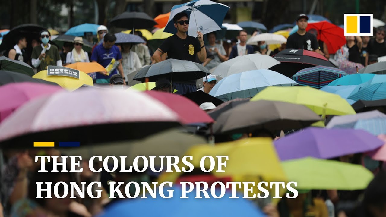 The colours of Hong Kong protests