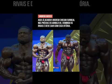 Andrew Jacked dominou no Arnold UK, aqui acabou! 😮😱
