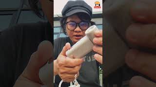 พัดลมมือถือที่แรงเท่าพัดลมเจ็ท!!เบากว่าโทรศัพท์ แต่ลมแรงจนผมปลิว!!! #RealFitT1 #squidmanexe #realfit