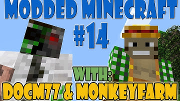 Modded Minecraft MFE and Mining Lasers!  Feed the Beast #14