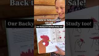 Code SCHOOL40 for 40% off link in comments! #homeschool #homeschooling #backyardchickens