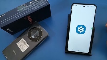 How to add text on lock screen in Moto G45 5G || Moto me lock screen on text add kare