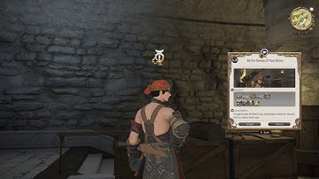 FFXIV Blacksmith Class Quest: By the Sweat of Your Brow