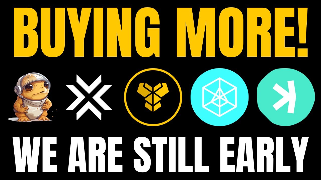 MY TOP 5 ALTCOINS FOR THE BULL RUN 🚀 EVERYTHING IS ON SALE! 🚨