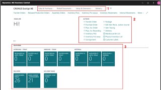 Role Centers - Logtrade Connect For Dynamics 365 Business Center