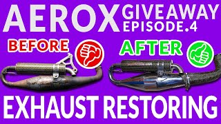 Yamaha Aerox Giveaway Ep.4 Yasuni Exhaust Restoration Anium Wrap