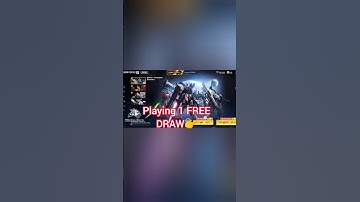 Playing 1st FREE DRAW GUNDAM FOREVER SERIES ARMORY #codmobile #callofdutymobile #codm