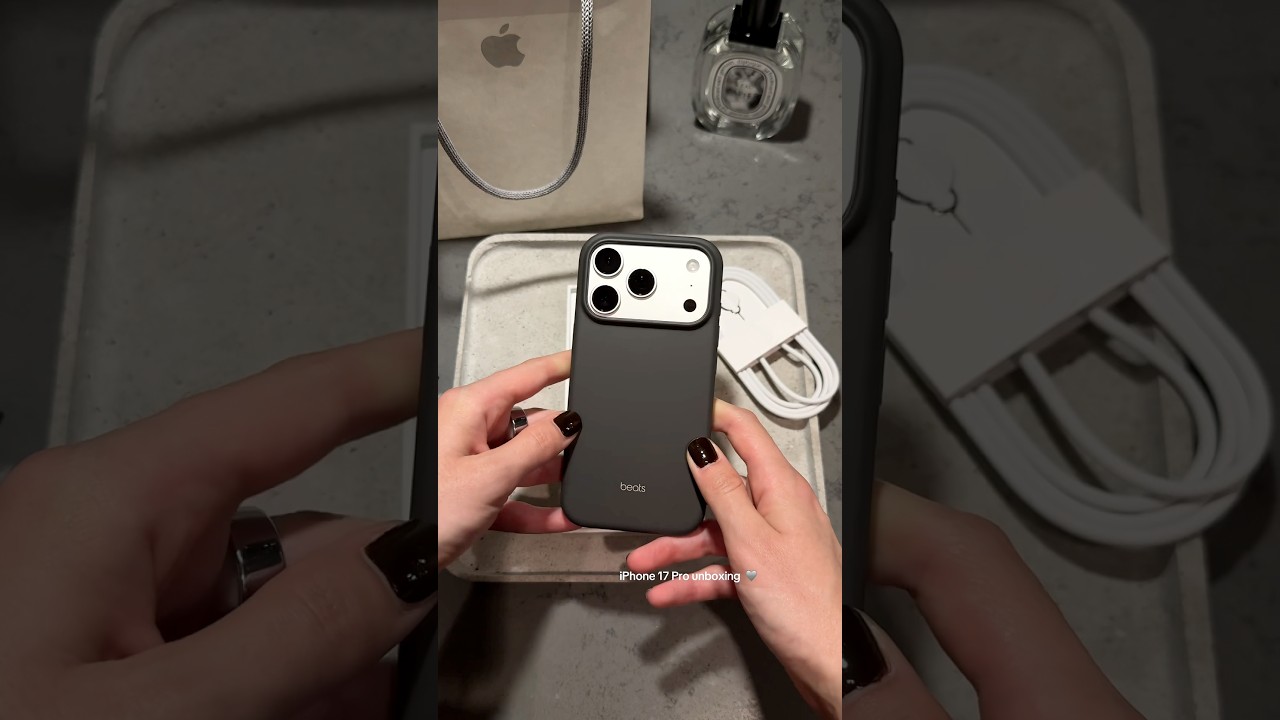 iPhone 17 Pro Silver 🤍 | This Color Hits Different!