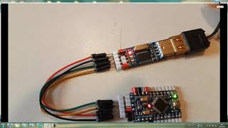 Arduino Pro Mini загрузка sketch Upload code soft reset программная перезагрузка  Своими руками screenshot 5