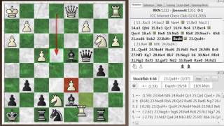 Blitz chess postmortem #585: Sicilian defense