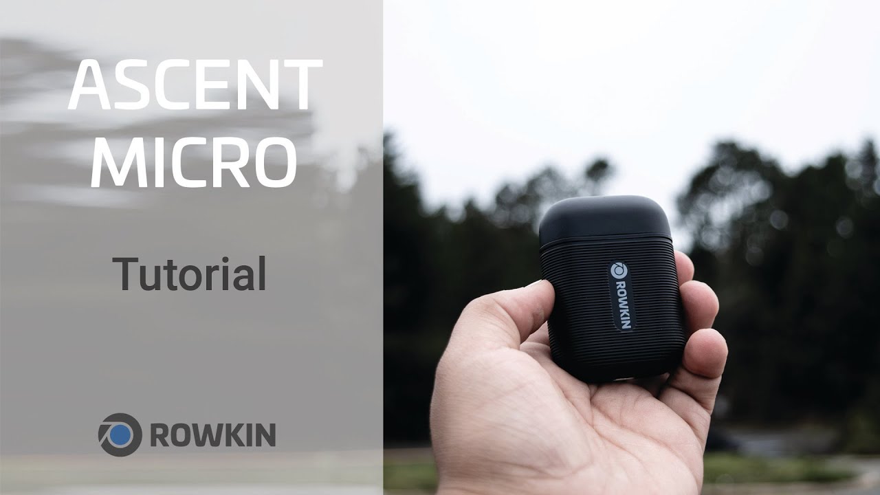 Rowkin - Ascent Micro True Wireless Bluetooth in-ear headphones. Android/  iPhone