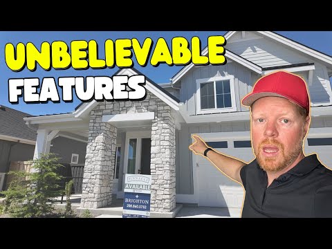 Meridian Idaho | Semi-Luxury Home Tour | Pinnacle Subdivision | Hudson by Brighton Homes