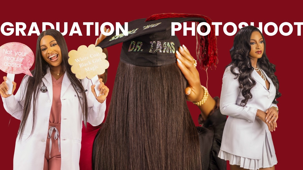 Medical School Graduation Photoshoot ft My Family📸🩺👩🏾‍⚕️