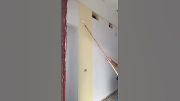 Tự sơn tường nhà, cách lăn sơn tường