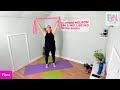 FJN Fitness Mobility Stretch with Long Band at Home Workout