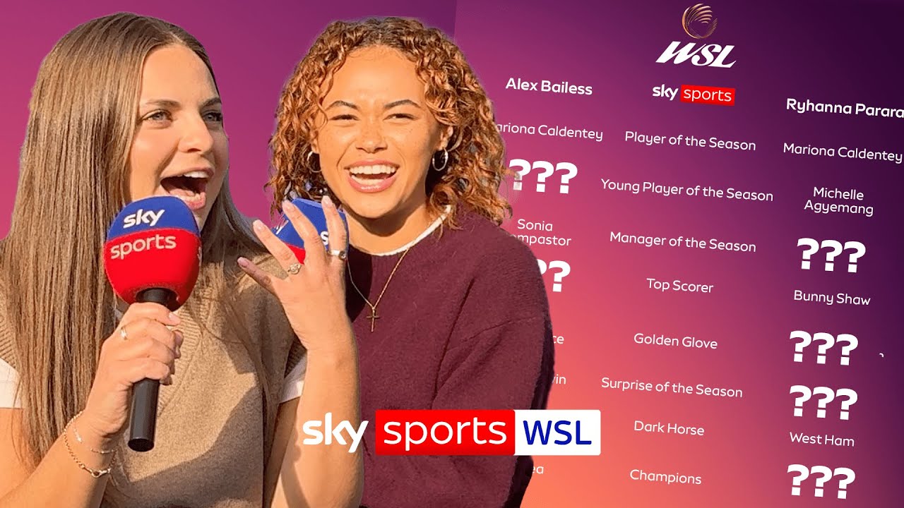"A quadruple?" 😯 | Alex Bailess and Ryhanna Parara give their WSL predictions! 📊