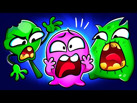 Zombies Are Coming Song | Baby Sam Nursery Rhymes & Kids Songs