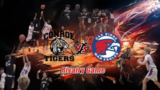 Conroe Tigers vs Oak Ridge War Eagles 2nd Half 9th Grade Boys Basketball White/B Team 12/13/2022