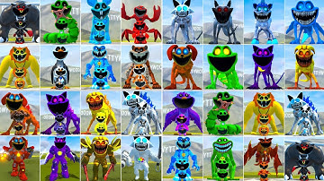 EVOLUTION OF ALL MECHATITAN FORGOTTEN VS ALL SMILING CRITTERS POPPY PLAYTIME CHAPTER 4 In Garrys Mod