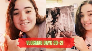 Vlogmas Days 20-21 Record Collection, Stargazing & Decorating my Room | Hannah Rebekah