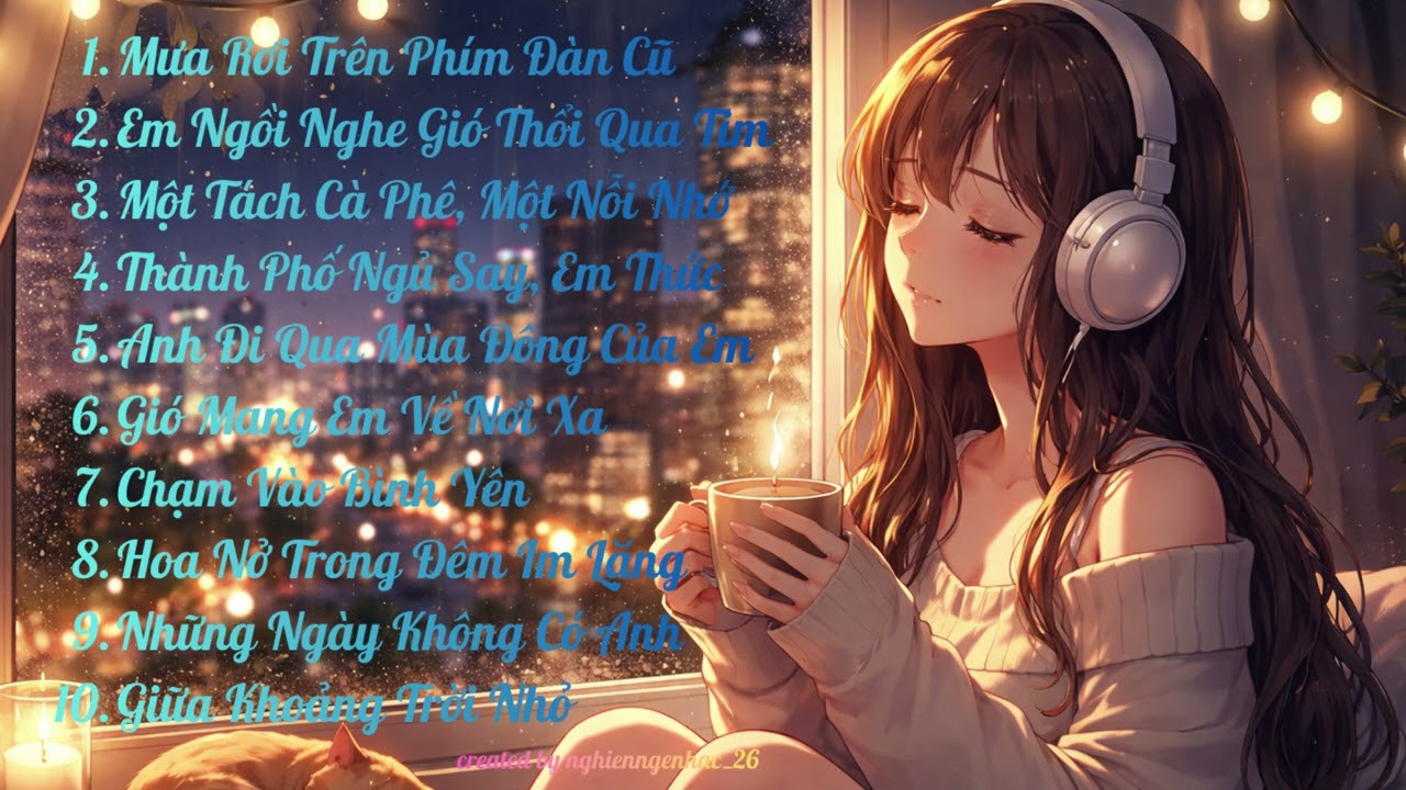 10 Bài Chill Giọng Nữ Nghe Là Thấm 🎧 Tắt Đèn Và Thở Chậm lại.