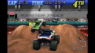 Monster Trucks - GBA Gameplay