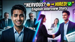 From Nervous to Hired: A Realistic English Job Interview Story