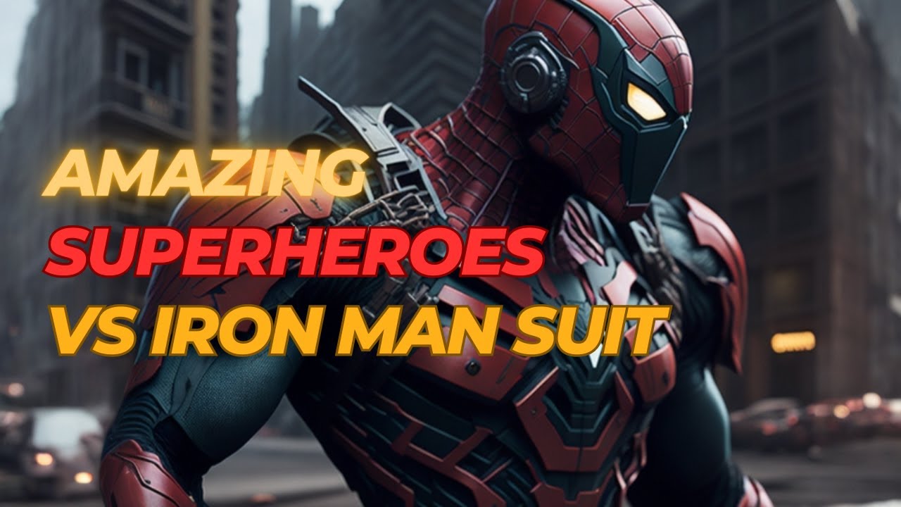AMAZING! All Superheroes have Their Own Iron Man Suit YouTube